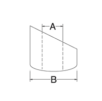 Dimensional Drawing for Angle Washer