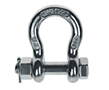 T-316 Stainless Steel Precision Cast Load Rated Bolt Pin Anchor Shackles