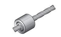 Smooth Barrel Anchor Set for 0.5 Inch (in) Strand (201191)