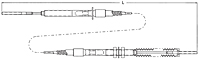 Pull-Only Clutch Cables (CA327-L) - 2
