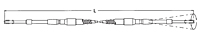 Pull-Only Clutch Cables (A183-400-T-L,A183-111-T-L) - 2