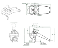 923 Series - Horizontal Gear Shifter System - 2