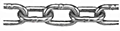 1/8 Inch (in) Size Type 316 Stainless Steel Chain (991504)